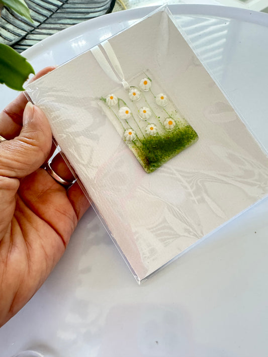 Arte en Vidrio / Tarjeta Felicitación